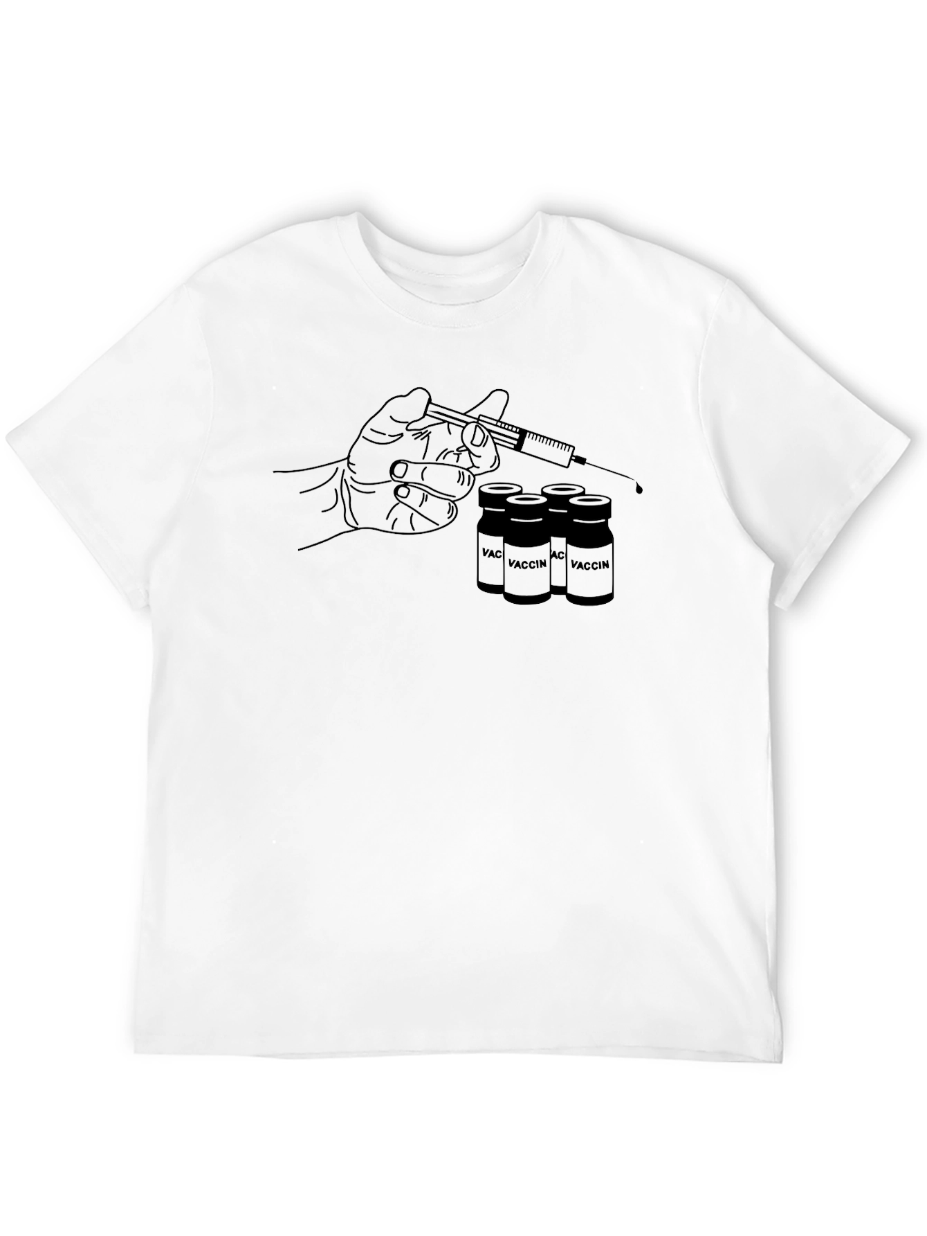 Vaccine T-Shirt - Inject Some Humor