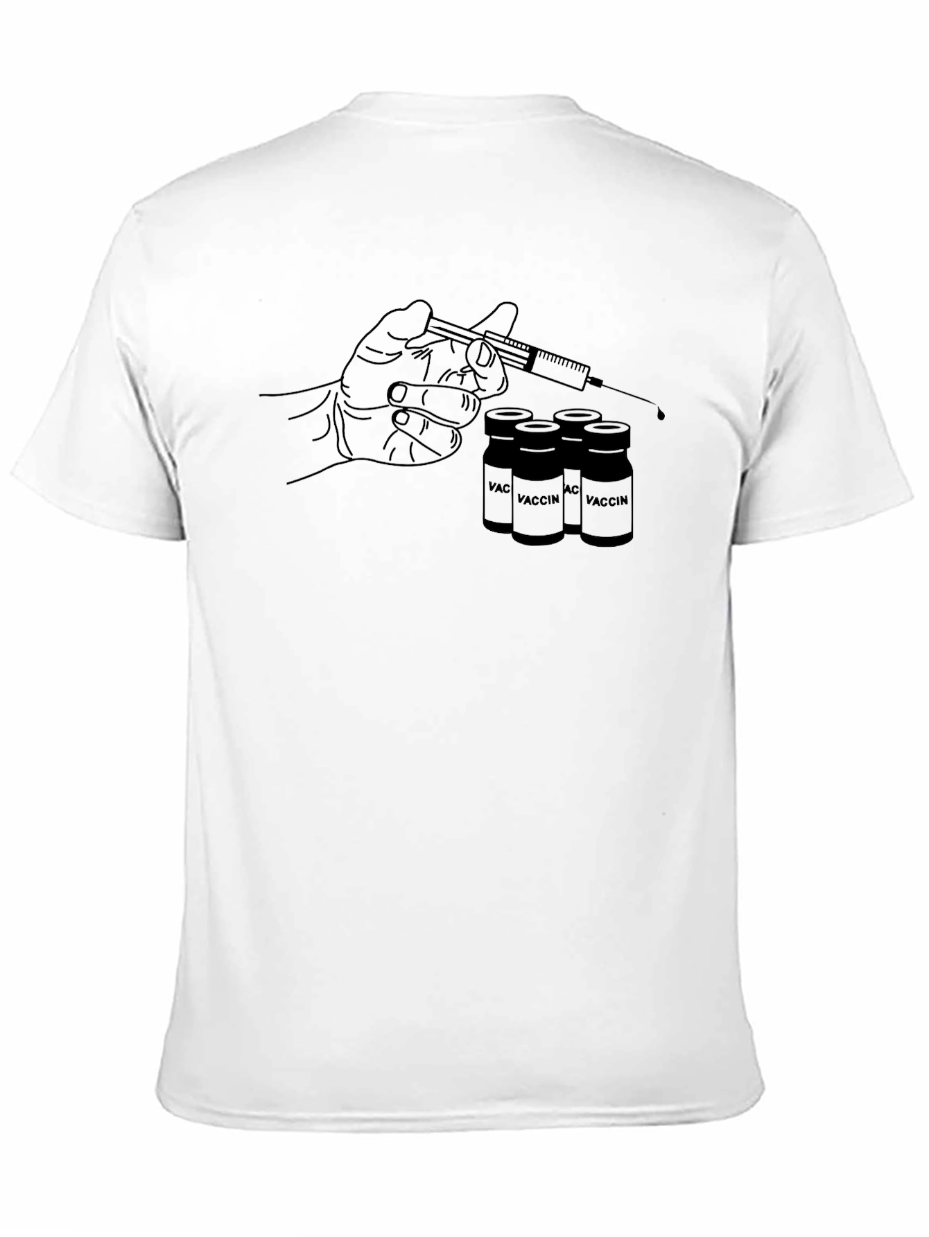 Vaccine T-Shirt - Inject Some Humor