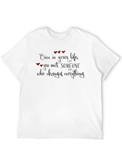 Heartfelt Love Quote Black T-Shirt