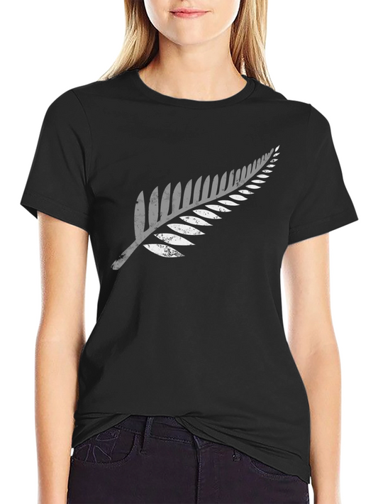 Fern Graphic Black T-Shirt