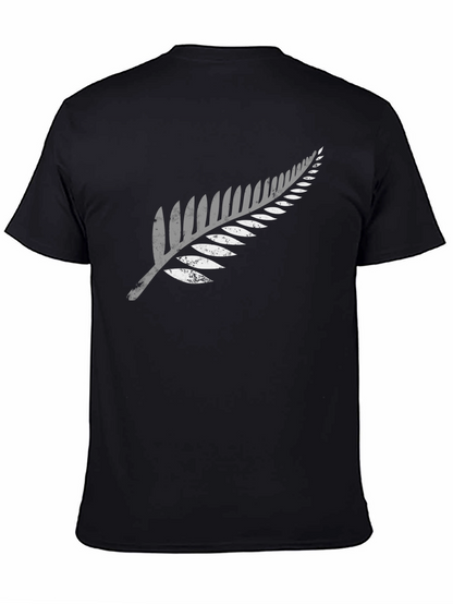 Fern Graphic Black T-Shirt