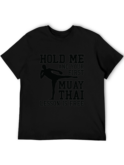 Muay Thai Lesson Free T-Shirt