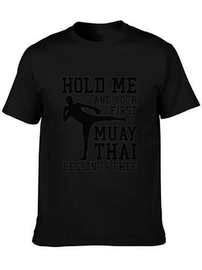 Muay Thai Lesson Free T-Shirt