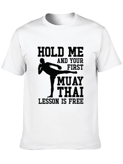 Muay Thai Lesson Free T-Shirt