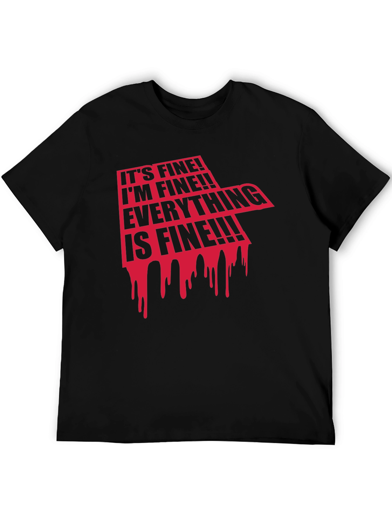 Its Fine! Graphic Print Tee