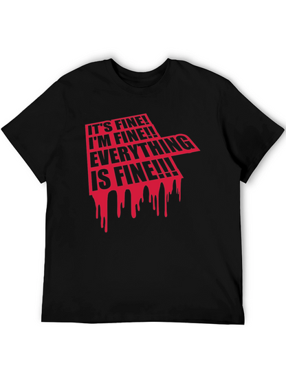 Its Fine! Graphic Print Tee