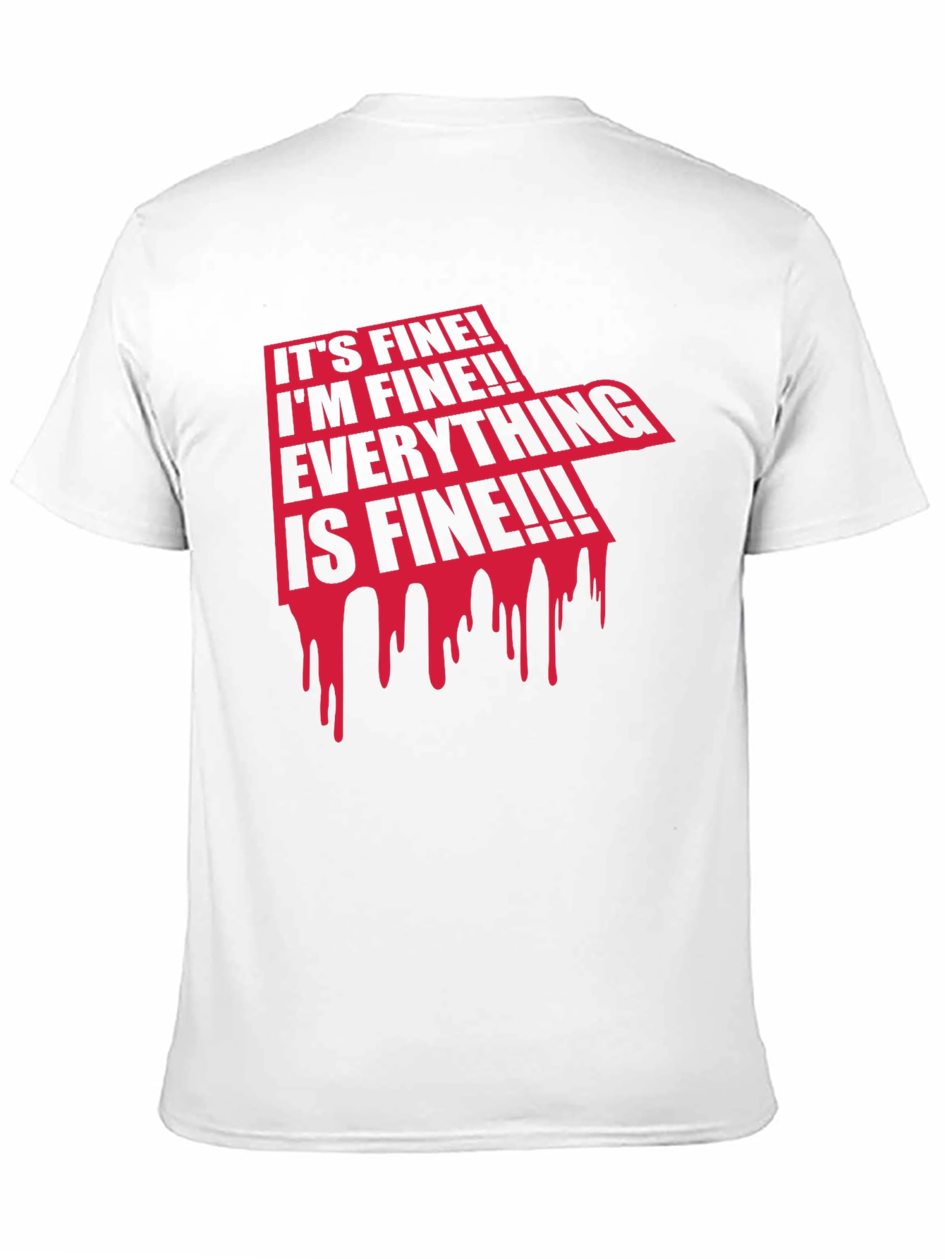Its Fine! Graphic Print Tee