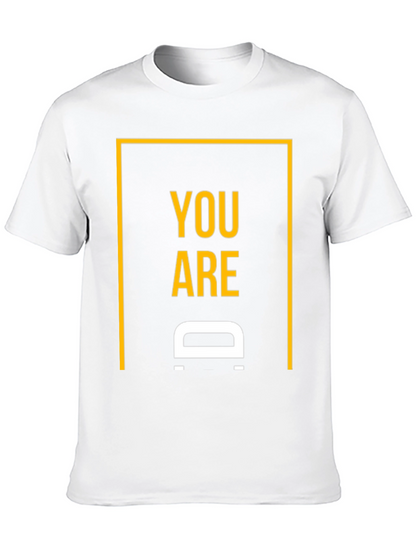 You are D Shirt - Black Graphic Tee