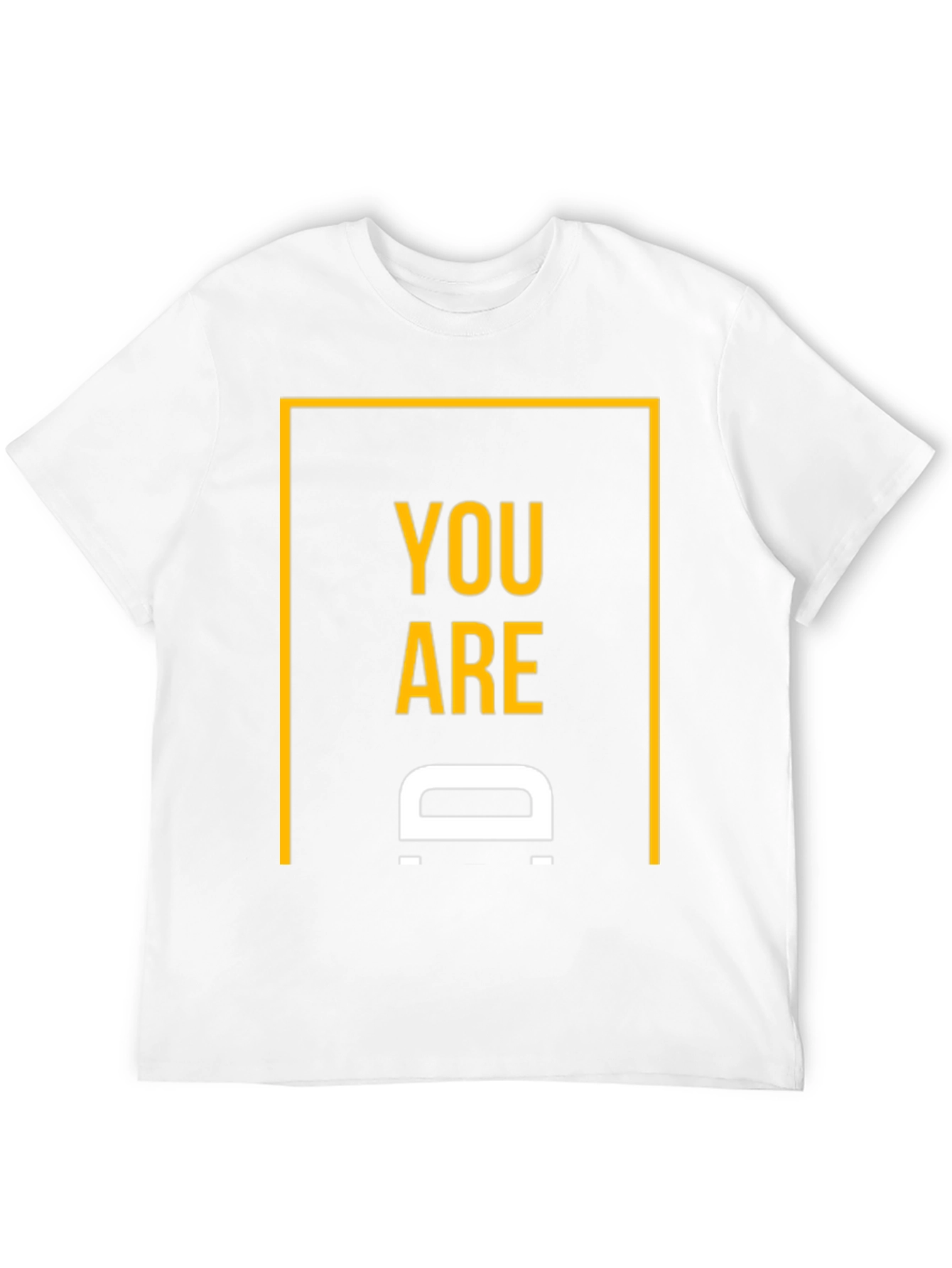 You are D Shirt - Black Graphic Tee