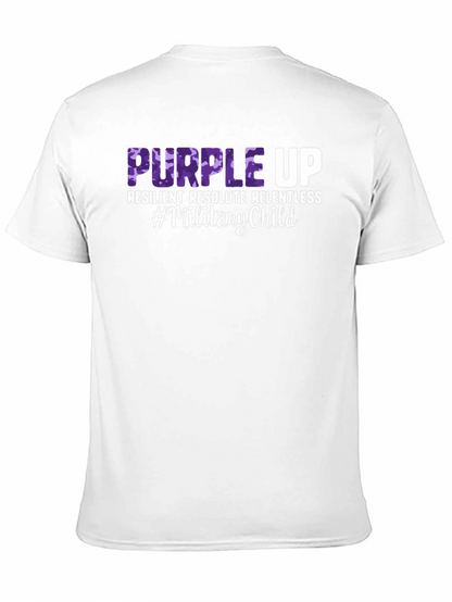 Purple Up Military Child T-Shirt