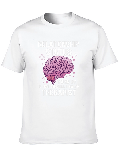 Relationship Status Therapist Brain Tee