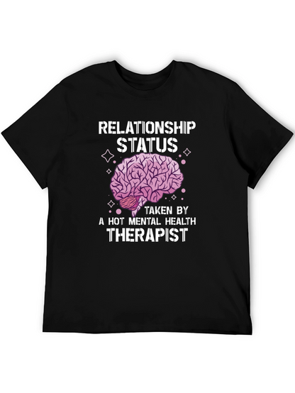 Relationship Status Therapist Brain Tee