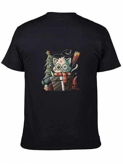Harry Potter Christmas Cat T-Shirt