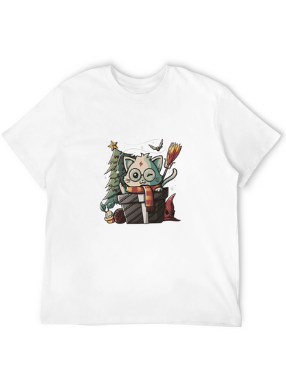 Harry Potter Christmas Cat T-Shirt