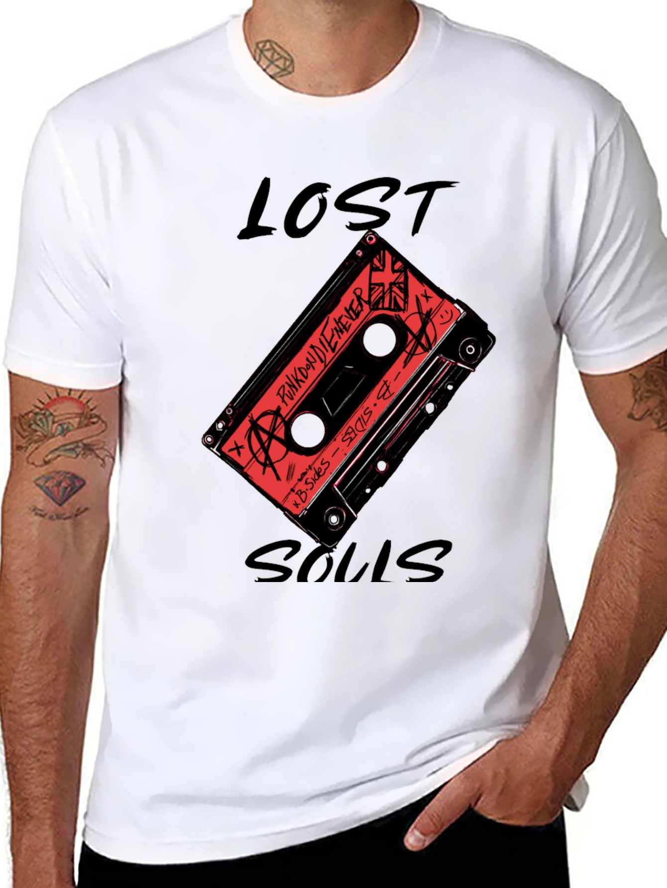 Lost Souls Cassette Tape T-Shirt