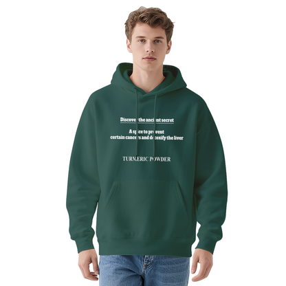 Cool Graphic Hoodie - Turmeric Health Benefits
