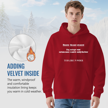 Cool Graphic Hoodie - Turmeric Health Benefits