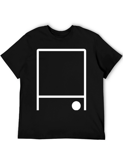 Minimalist Graphic Tee - Black