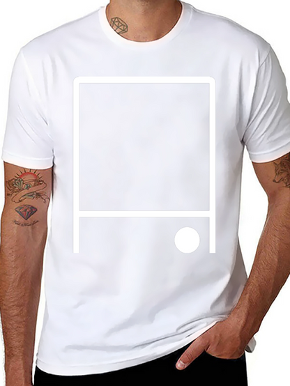 Minimalist Graphic Tee - Black