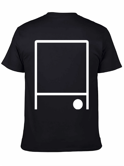 Minimalist Graphic Tee - Black