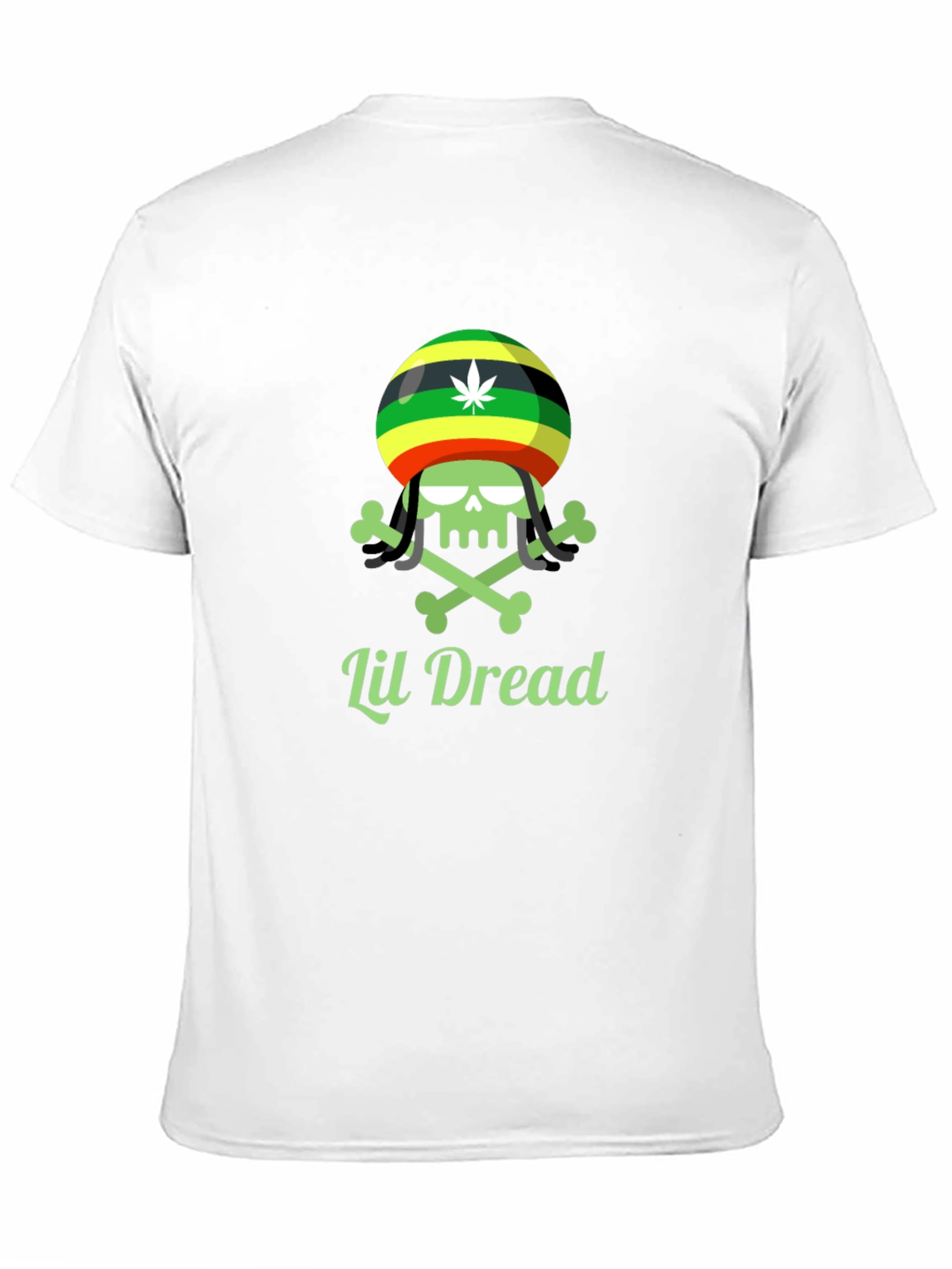 Lil Dread Tee - Reggae Skull T-Shirt