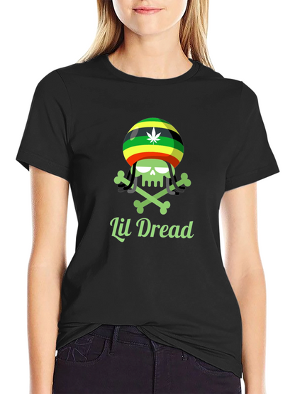 Lil Dread Tee - Reggae Skull T-Shirt