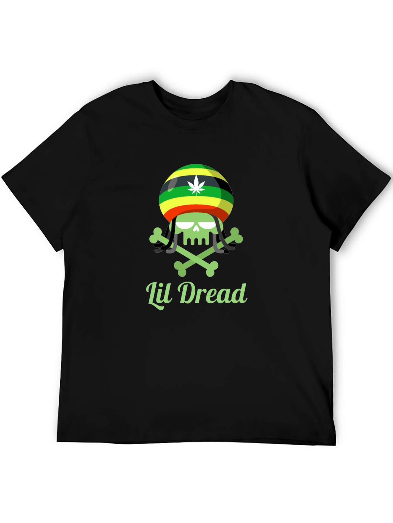 Lil Dread Tee - Reggae Skull T-Shirt
