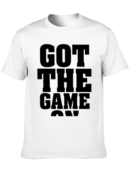 Got Game On Black Graphic T-Shirt