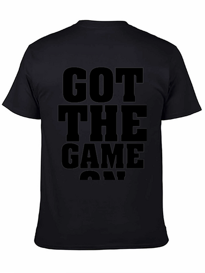 Got Game On Black Graphic T-Shirt