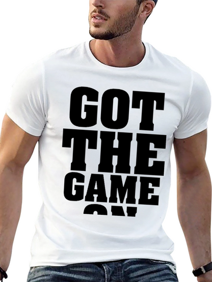 Got Game On Black Graphic T-Shirt