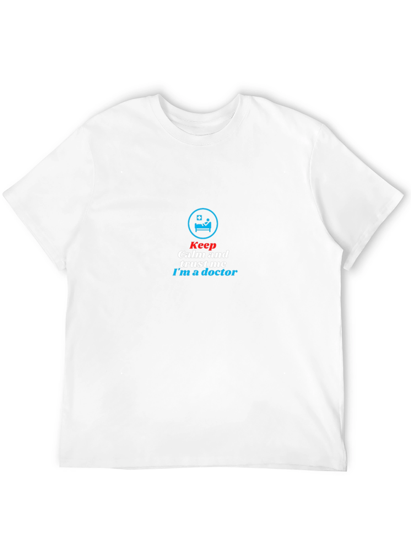 Keep Calm Im a Doctor Black T-Shirt