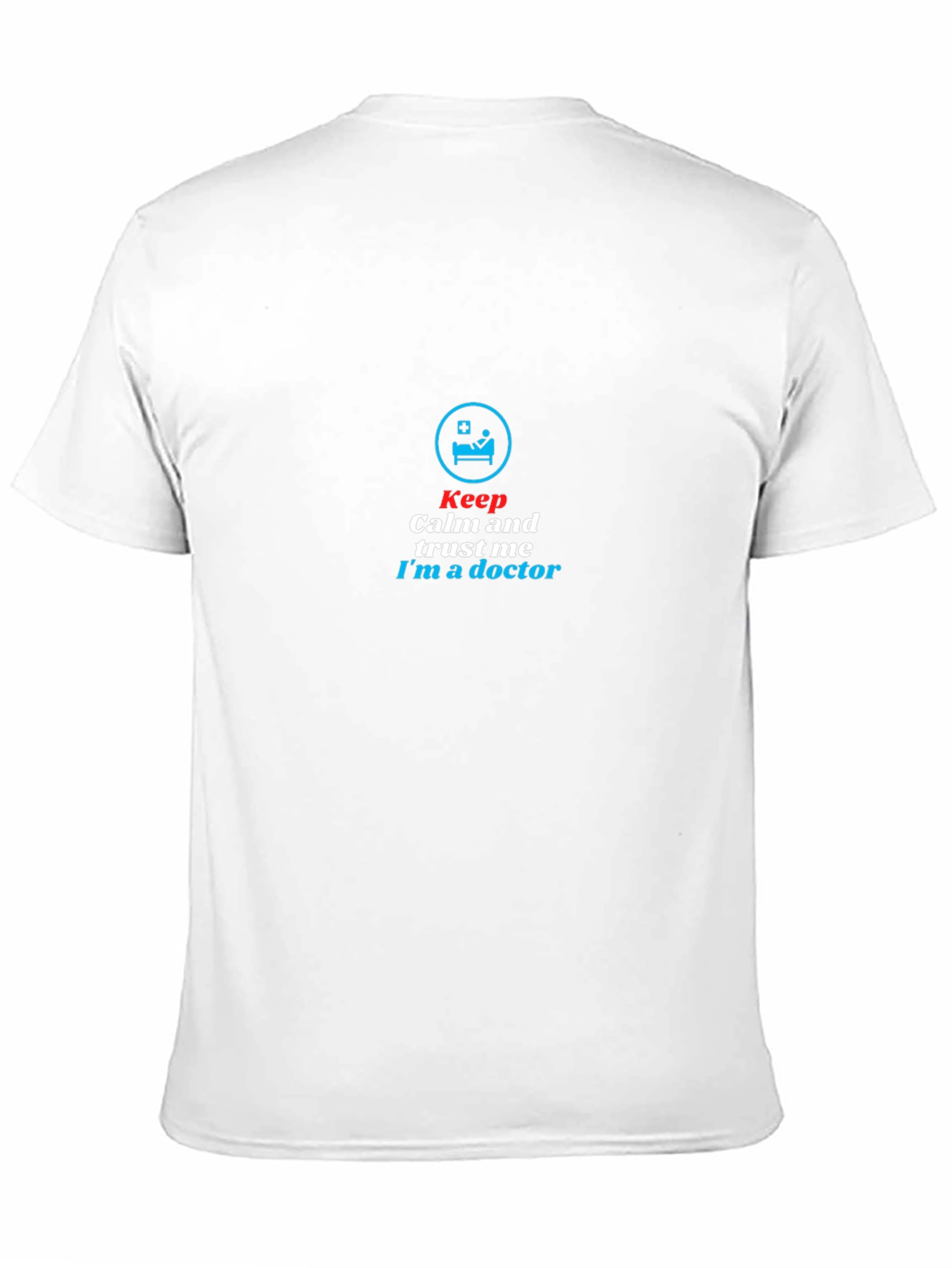 Keep Calm Im a Doctor Black T-Shirt