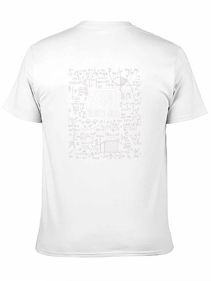 Funny 21st Birthday T-Shirt: Math Equation 21 Years Old