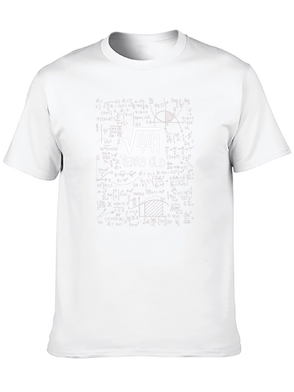 Funny 21st Birthday T-Shirt: Math Equation 21 Years Old