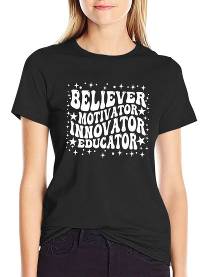 Believer Motivator Graphic T-Shirt
