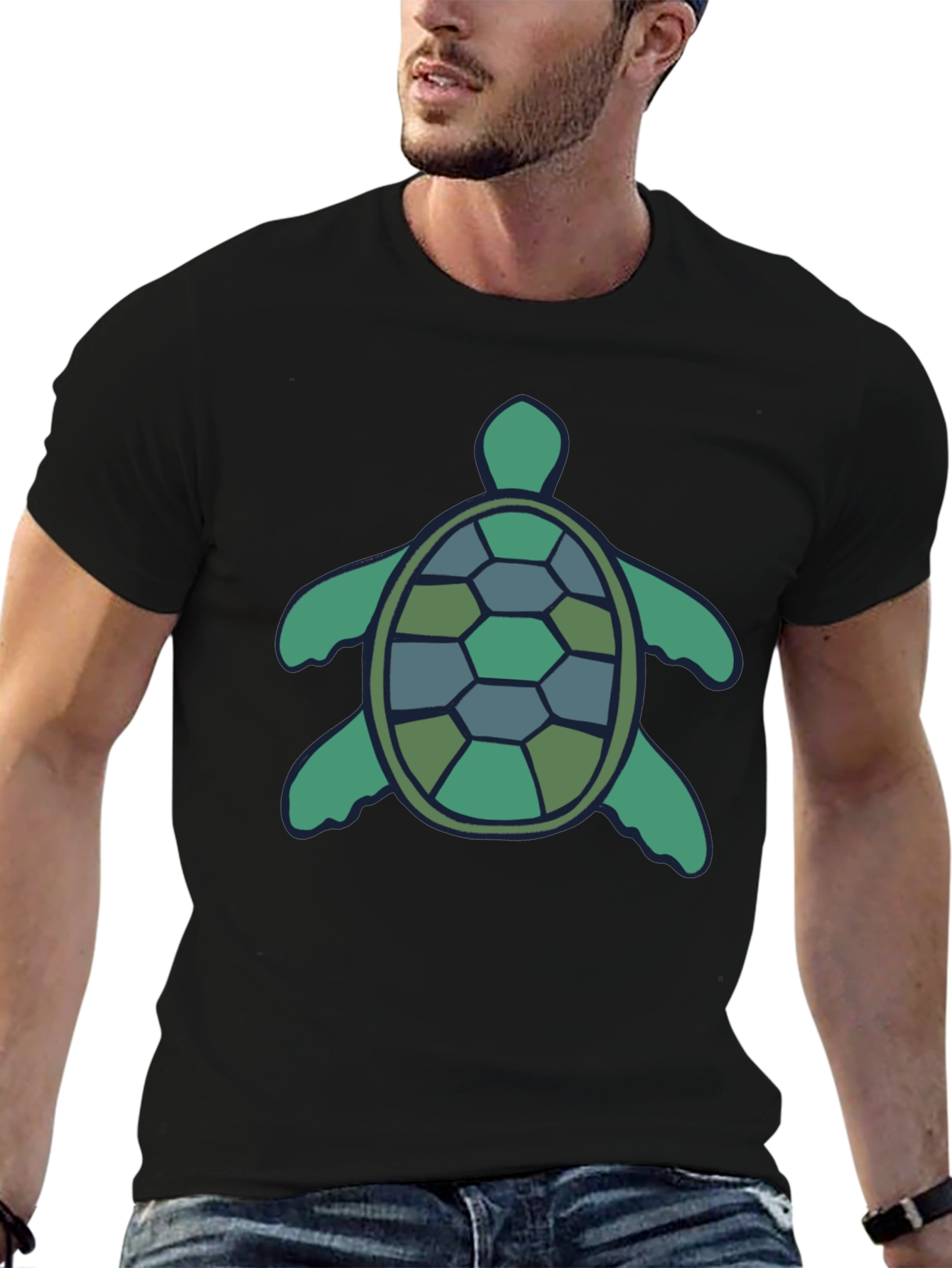 Turtle Graphic Tee - Comfort & Style