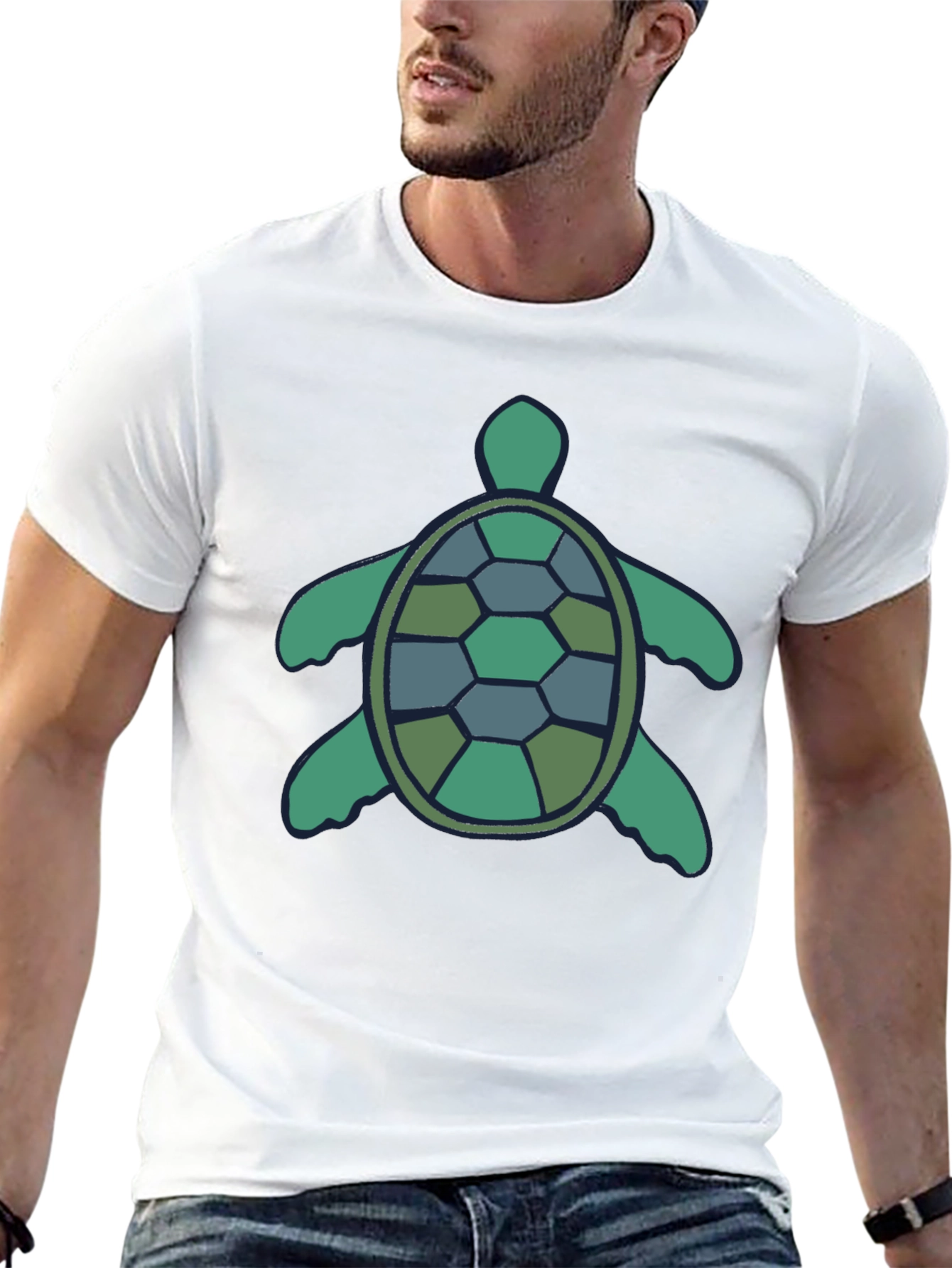 Turtle Graphic Tee - Comfort & Style