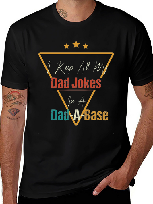 Dad Jokes T-Shirt - Funny Graphic Tee for Fathers