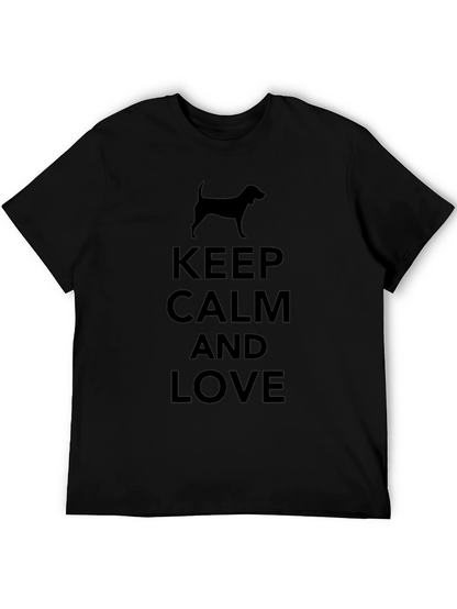 Keep Calm and Love Dog T-Shirt