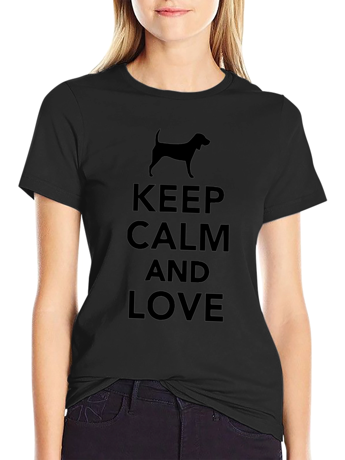 Keep Calm and Love Dog T-Shirt