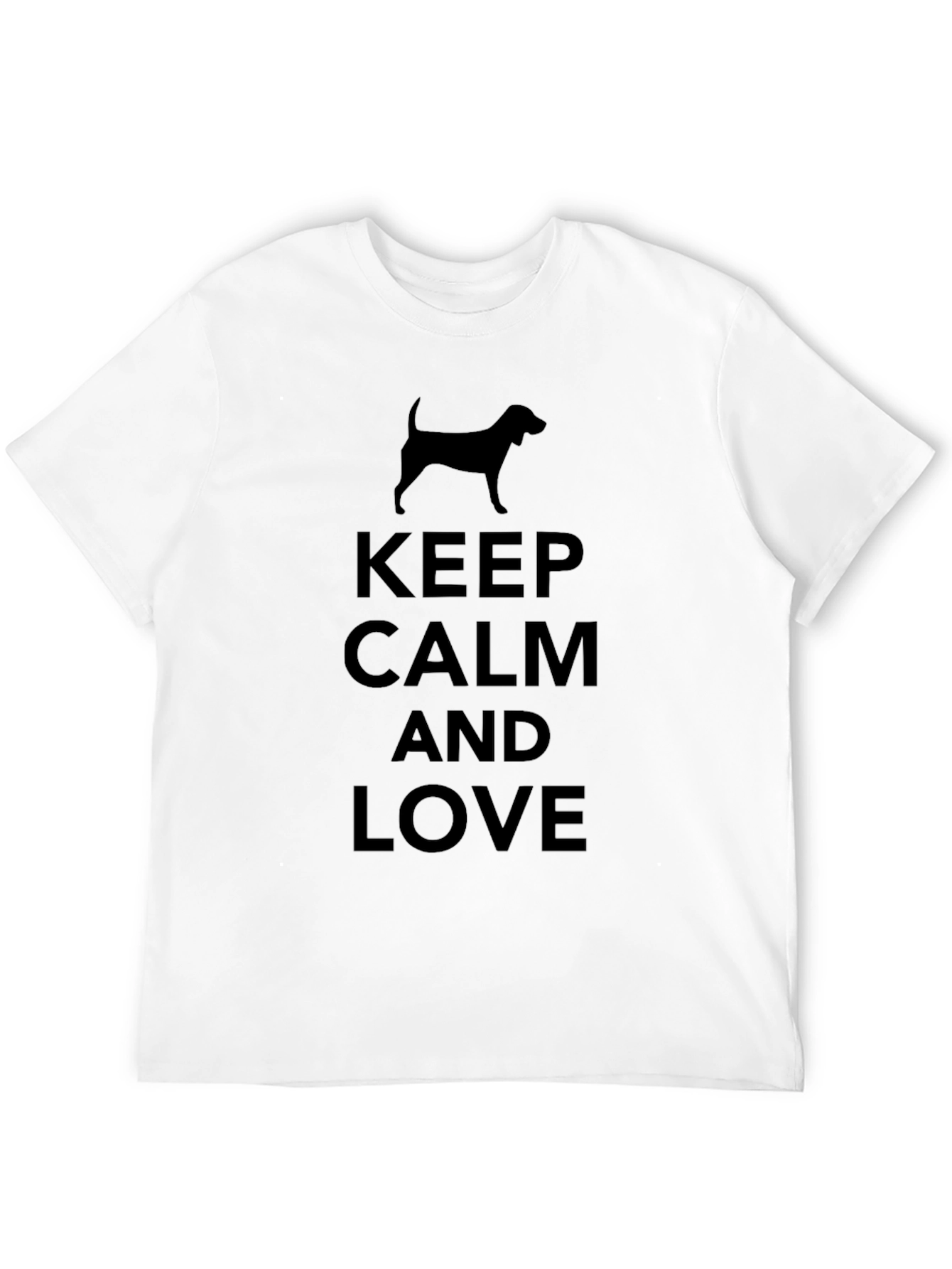 Keep Calm and Love Dog T-Shirt