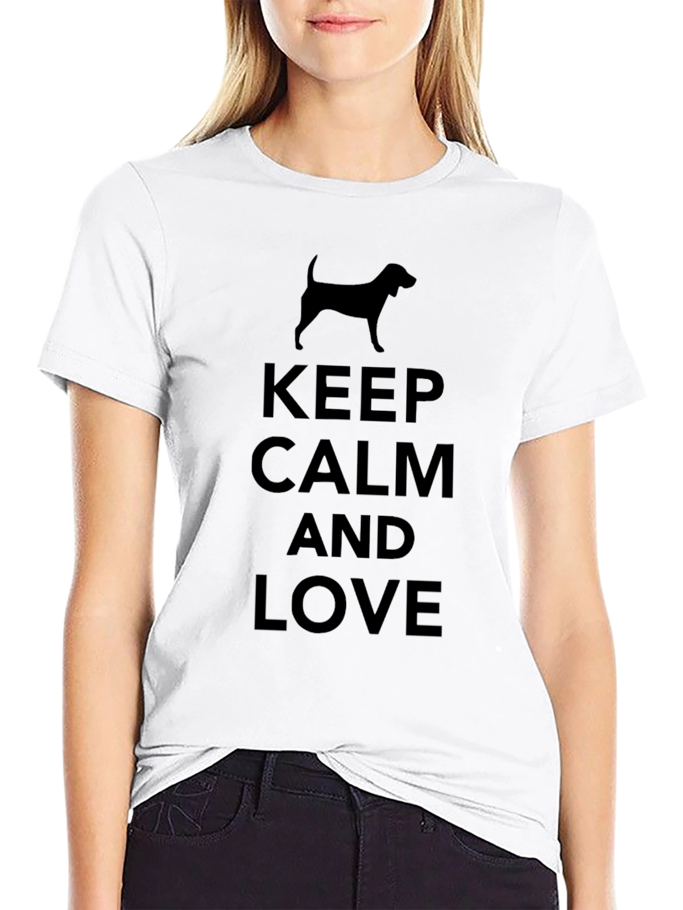 Keep Calm and Love Dog T-Shirt