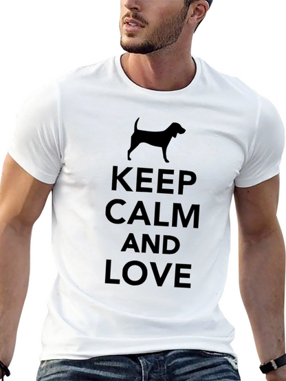 Keep Calm and Love Dog T-Shirt