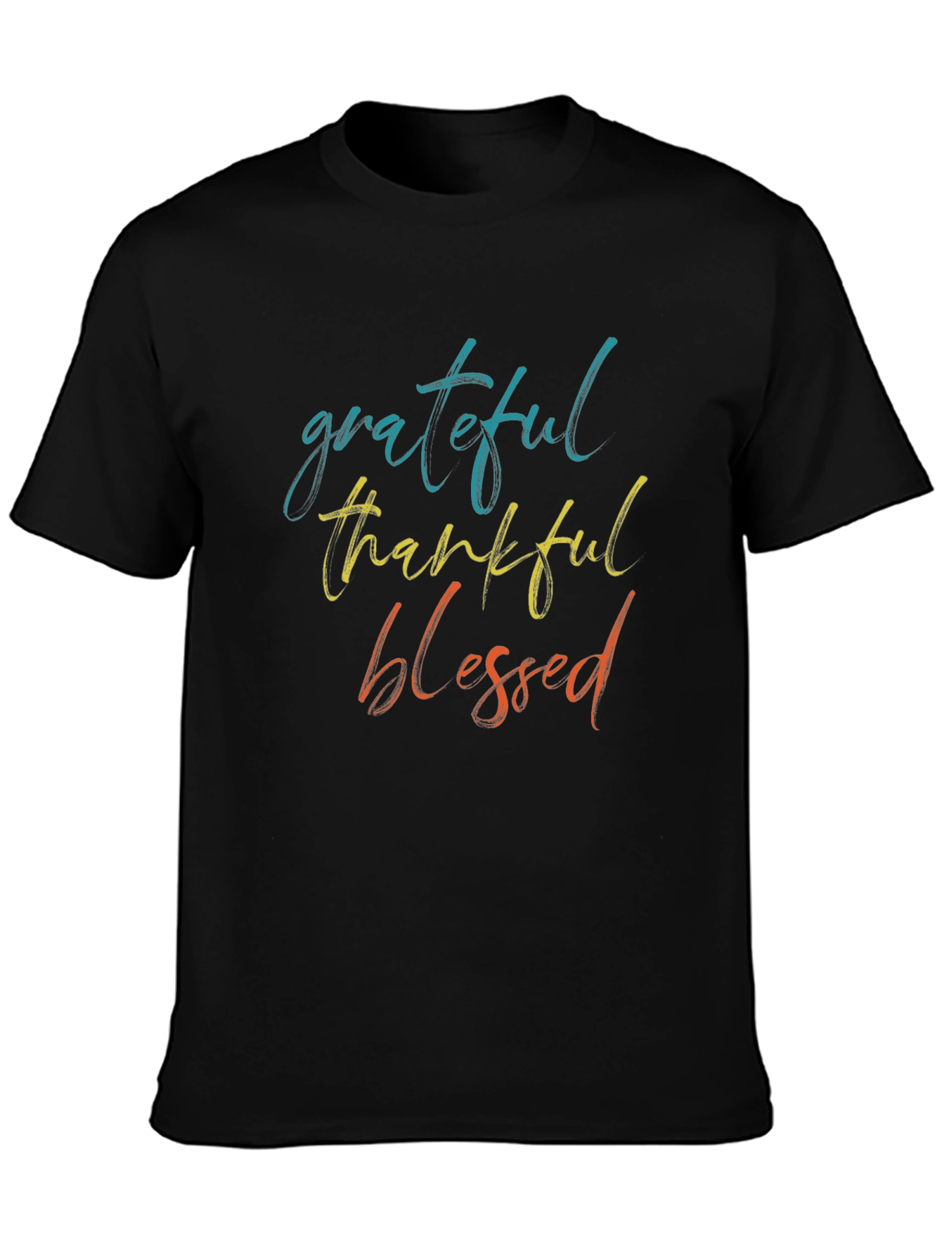 Grateful Thankful Blessed Graphic Tee