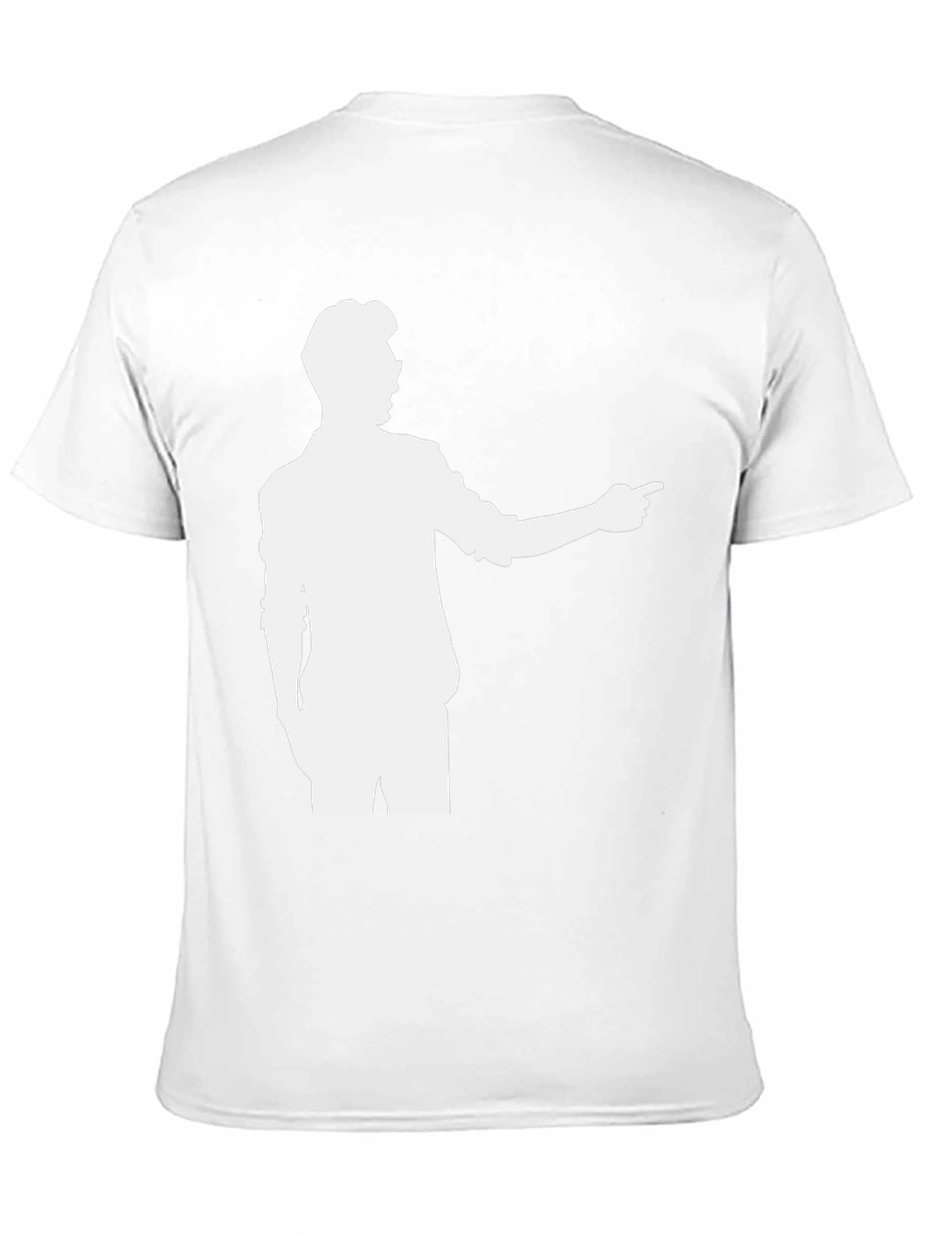 Retro Silhouette Graphic Tee - Classic Black
