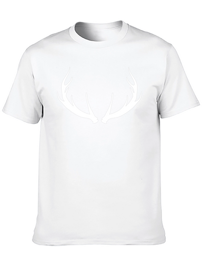 Antler Graphic Tee - Black Casual Comfort