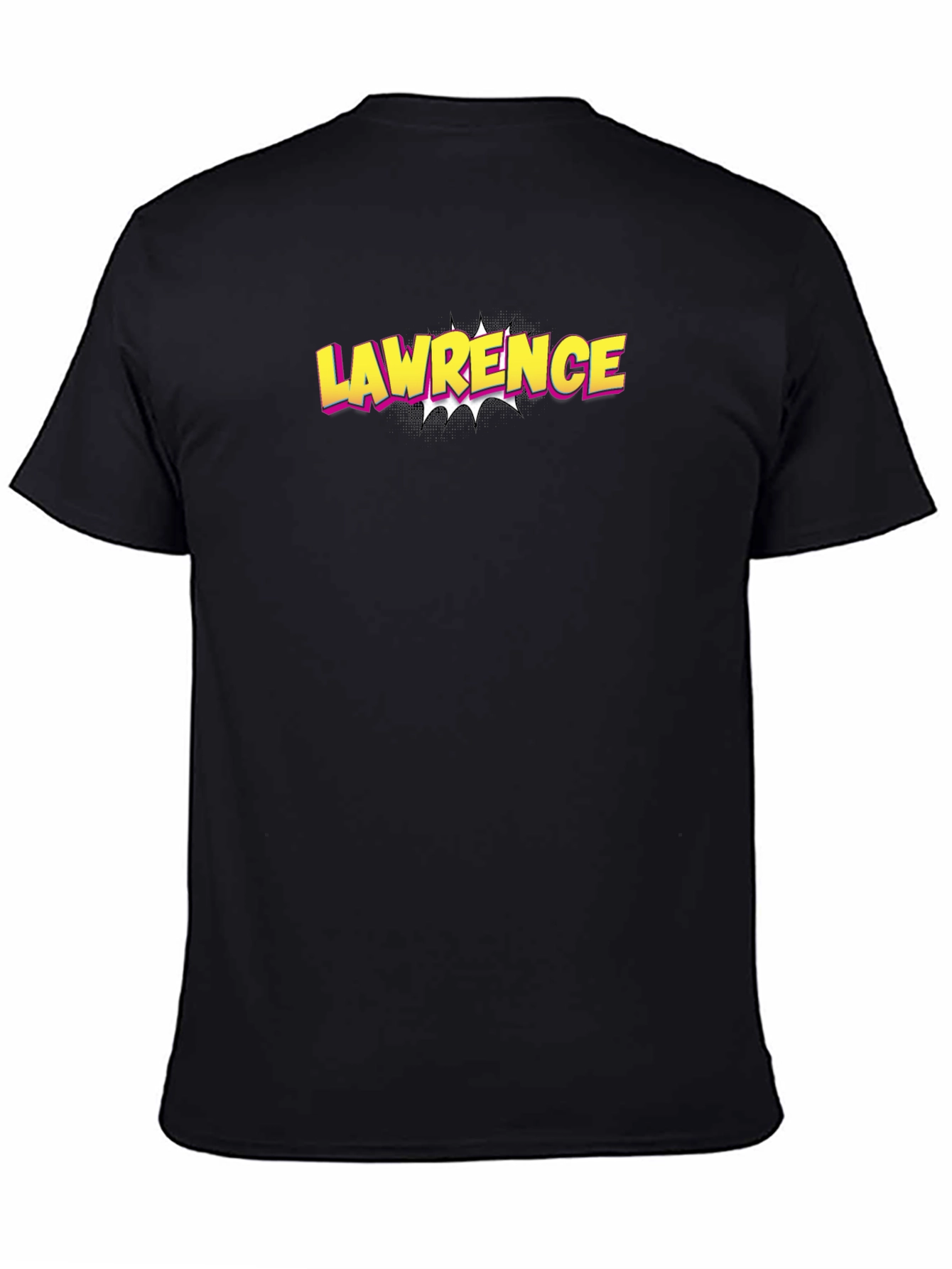 Lawrence Graphic Black T-Shirt