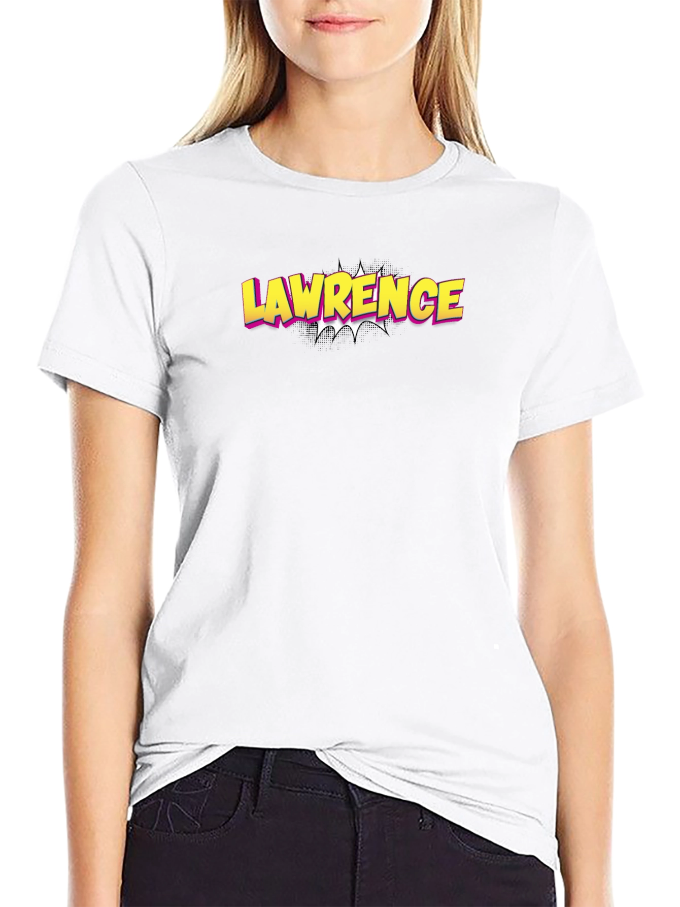 Lawrence Graphic Black T-Shirt