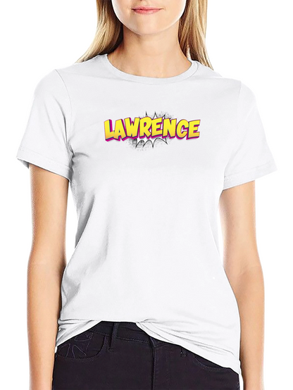 Lawrence Graphic Black T-Shirt