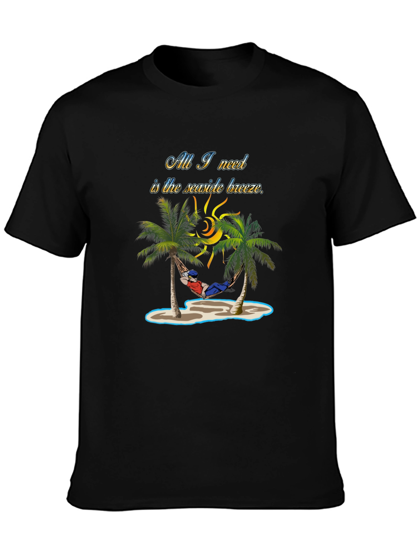 Seaside Breeze Graphic T-Shirt